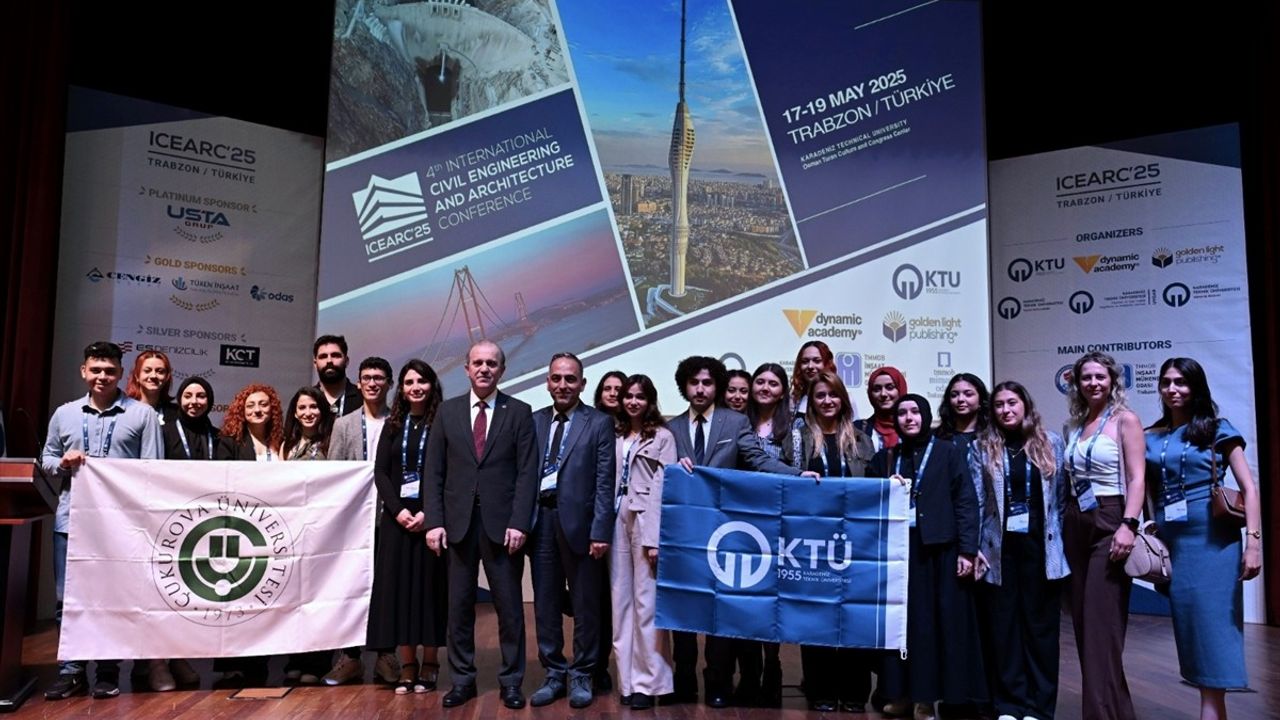Trabzon'da Uluslararası İnşaat Mühendisliği ve Mimarlık Konferansı