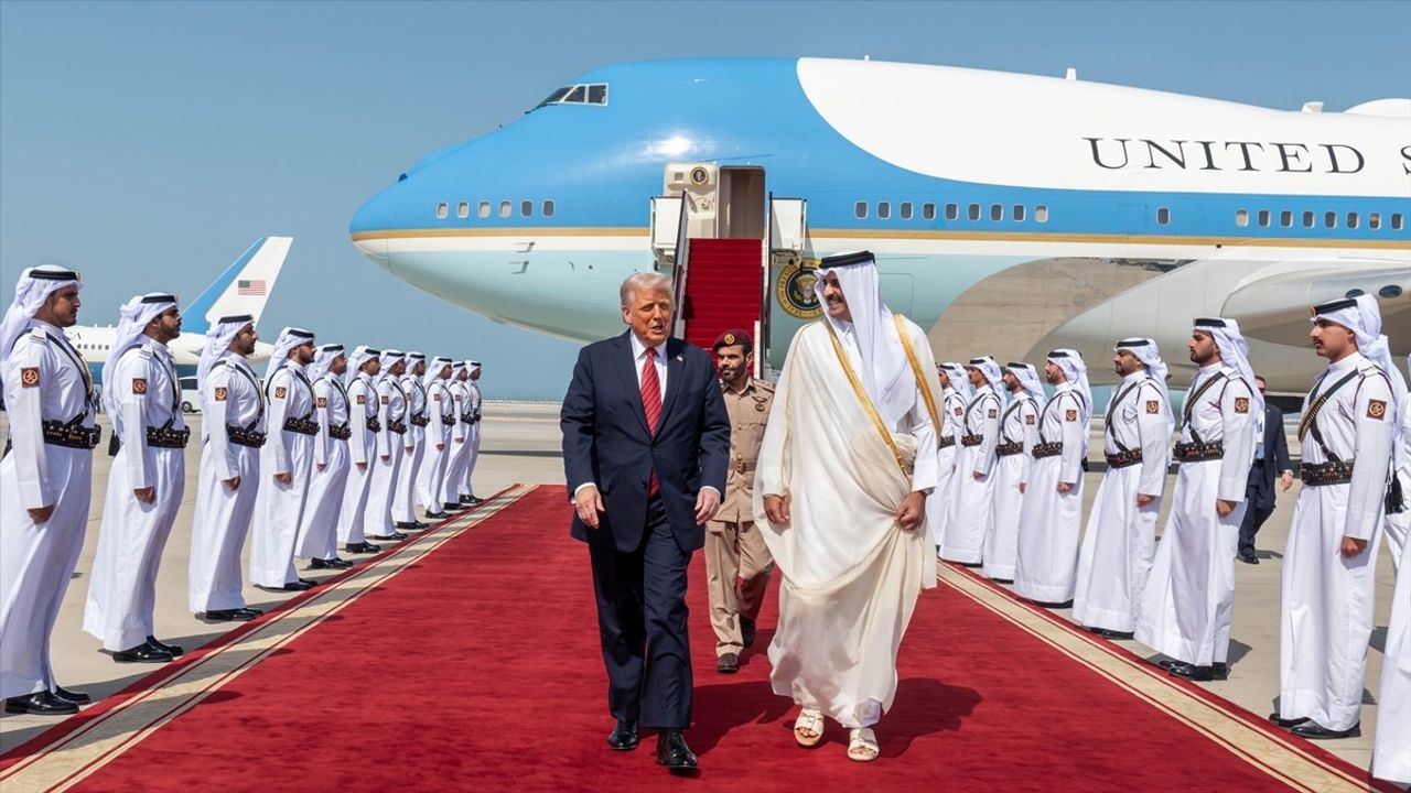Trump Orta Doğu Turu İkinci Durağı Katar'da