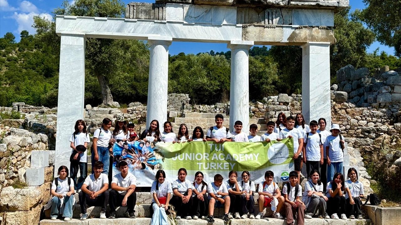 TUI Junior Academy Türkiye Projesi Eko Şampiyonları Muğla'da Buluştu