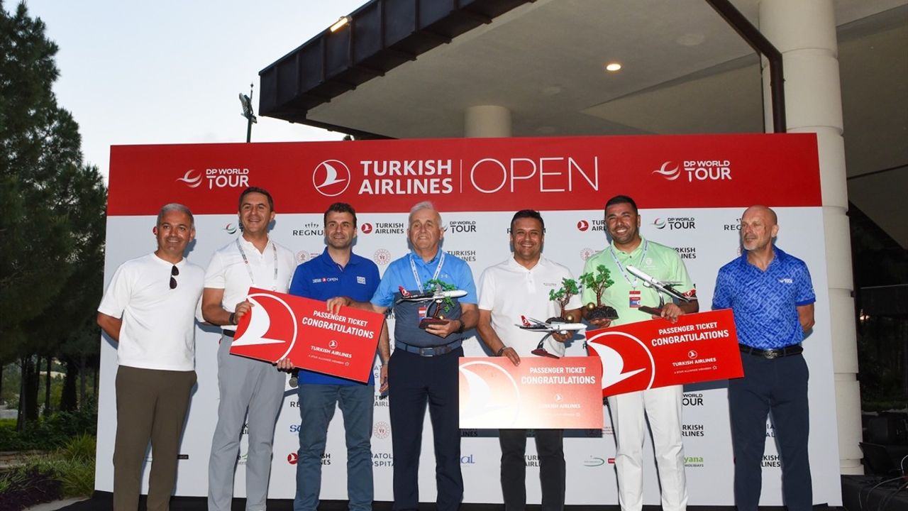 Turkish Airlines Open 2023: Pro-Am Turnuvası Heyecanla Başladı