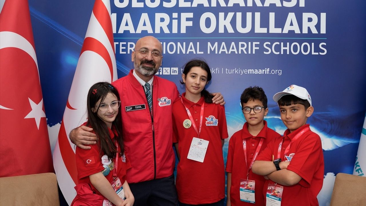 Türkiye Maarif Vakfı Öğrencileri TEKNOFEST KKTC'de Ödül Aldı