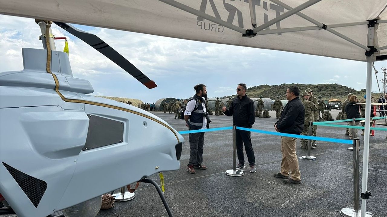 Türkiye'nin İlk Özgün İnsansız Helikopteri ALPİN Erciyes-2025 Tatbikatı'nda Tanıtıldı