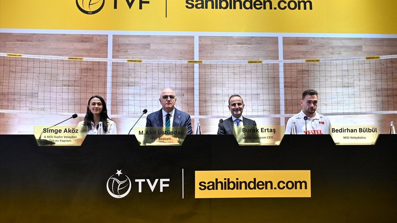 Türkiye Voleybol Federasyonu, sahibinden.com ile Önemli Bir Sponsorluk Anlaşması İmzaladı