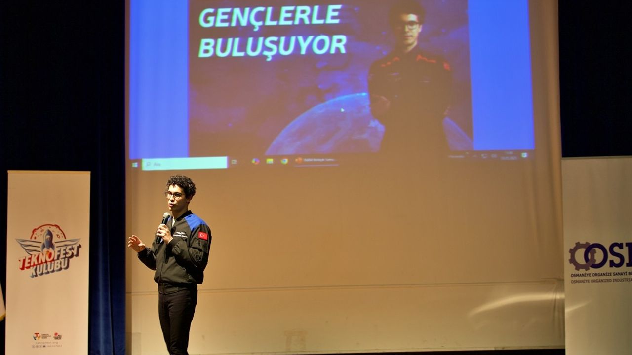 Tuva Cihangir Atasever, Osmaniye'de Öğrencilerle Buluştu