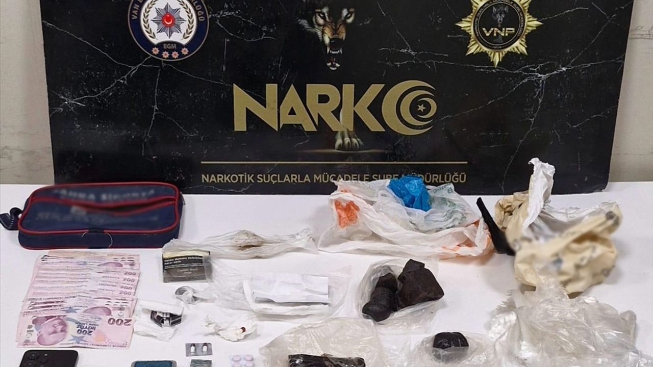 Van'da Uyuşturucu Operasyonları: 63 Gözaltı