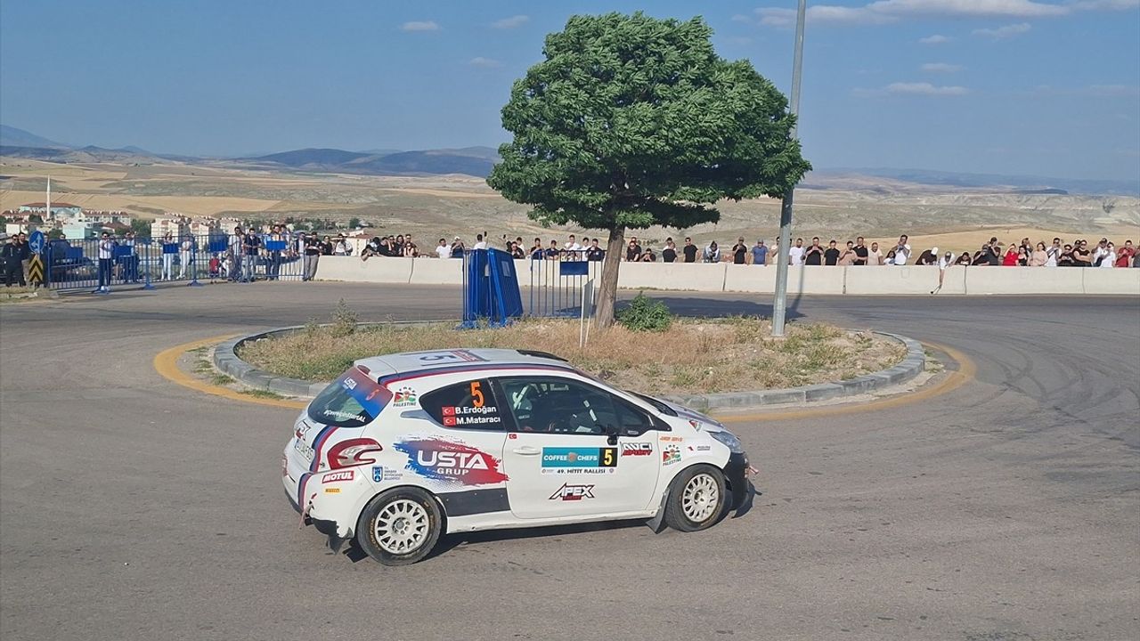 49. Hitit Rallisi Beypazarı'nda Coşkuyla Başladı
