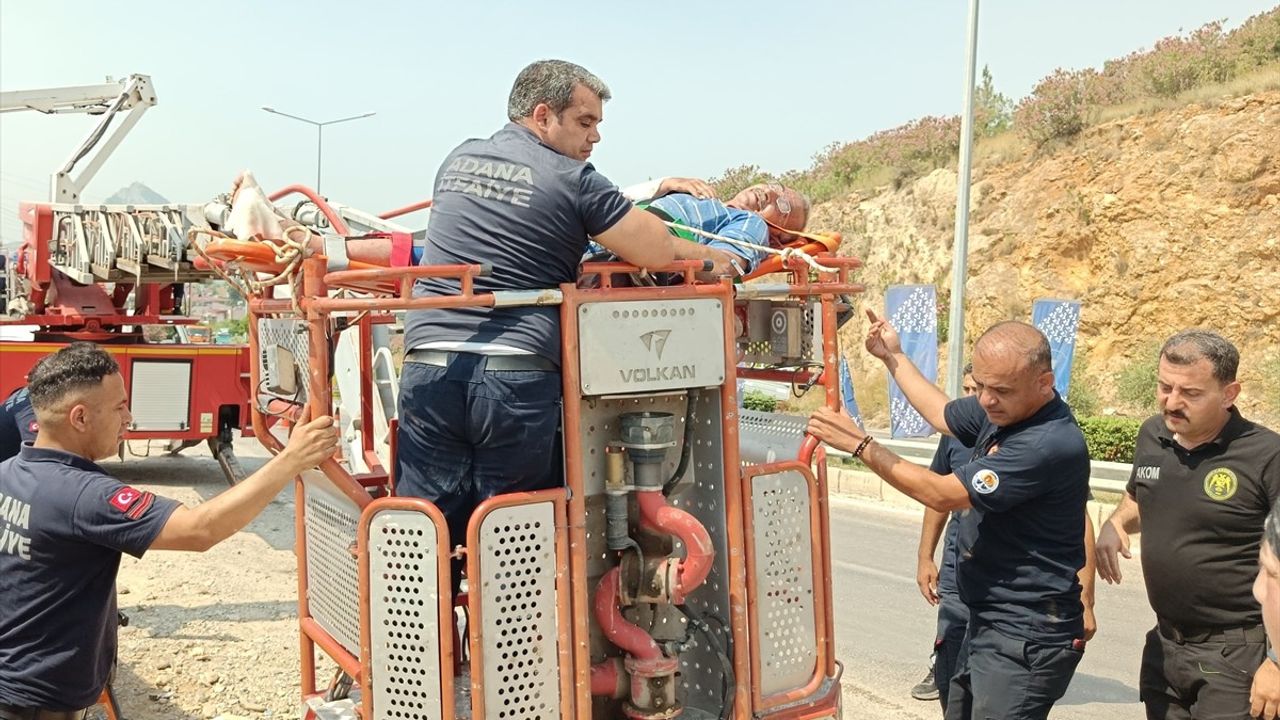 Adana'da Elektrik Çarpması Olayı: Boyacı Yaralandı