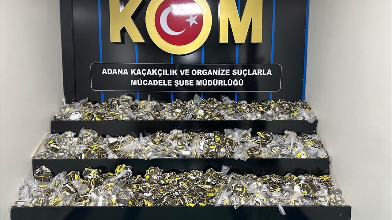 Adana'da Mükerrer Bandrol Operasyonu: 16 Bin 750 Ele Geçirildi
