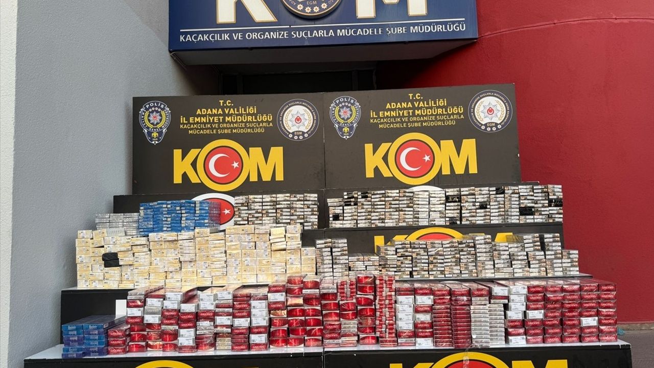 Adana'daki Kaçakçılık Operasyonu: 1 Tutuklama