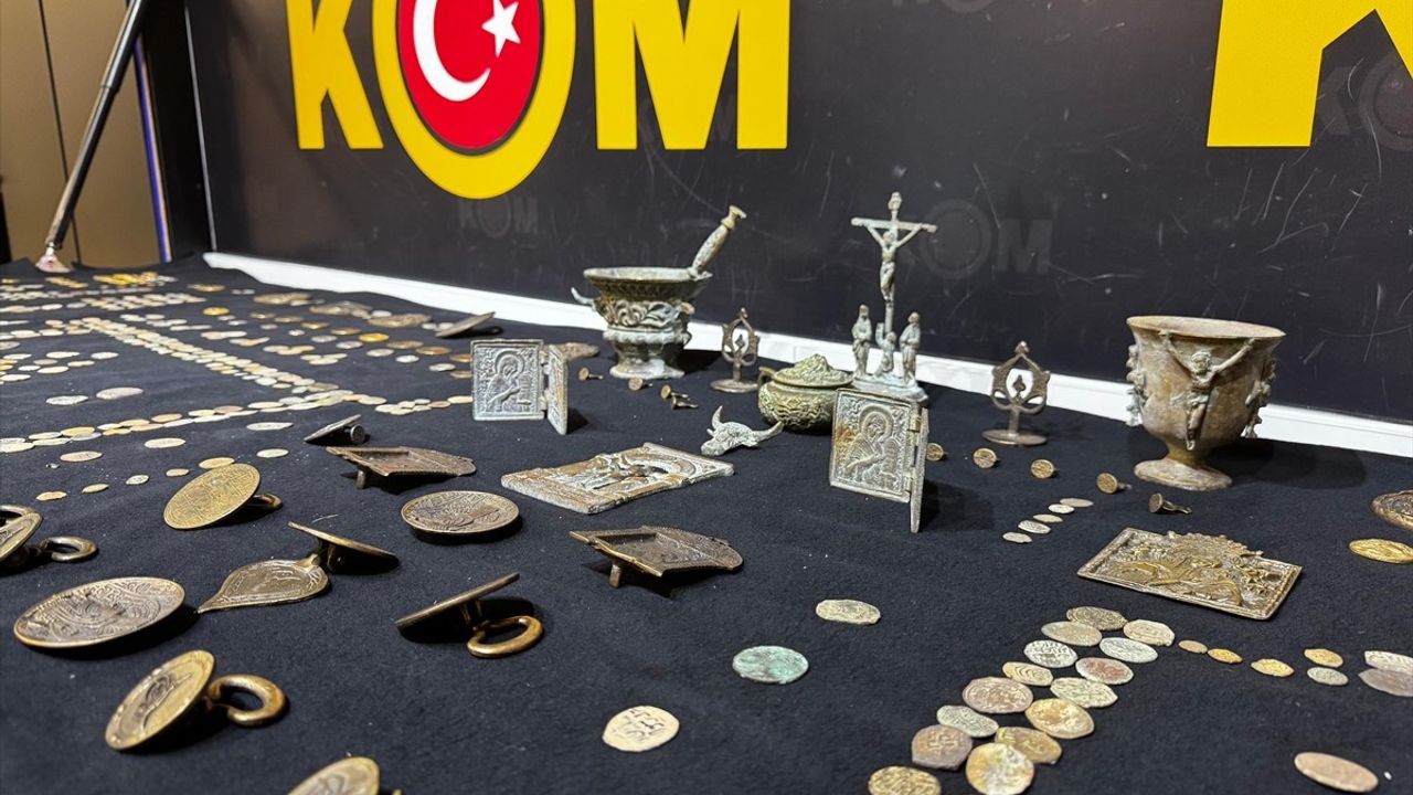 Ankara'da Tarihi Eser Kaçakçılığına Büyük Darbe