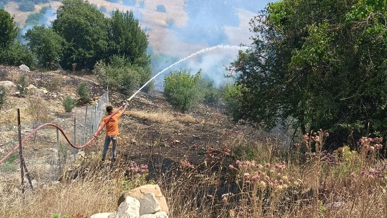 Antalya'da Orman Yangınıyla Mücadele Başladı