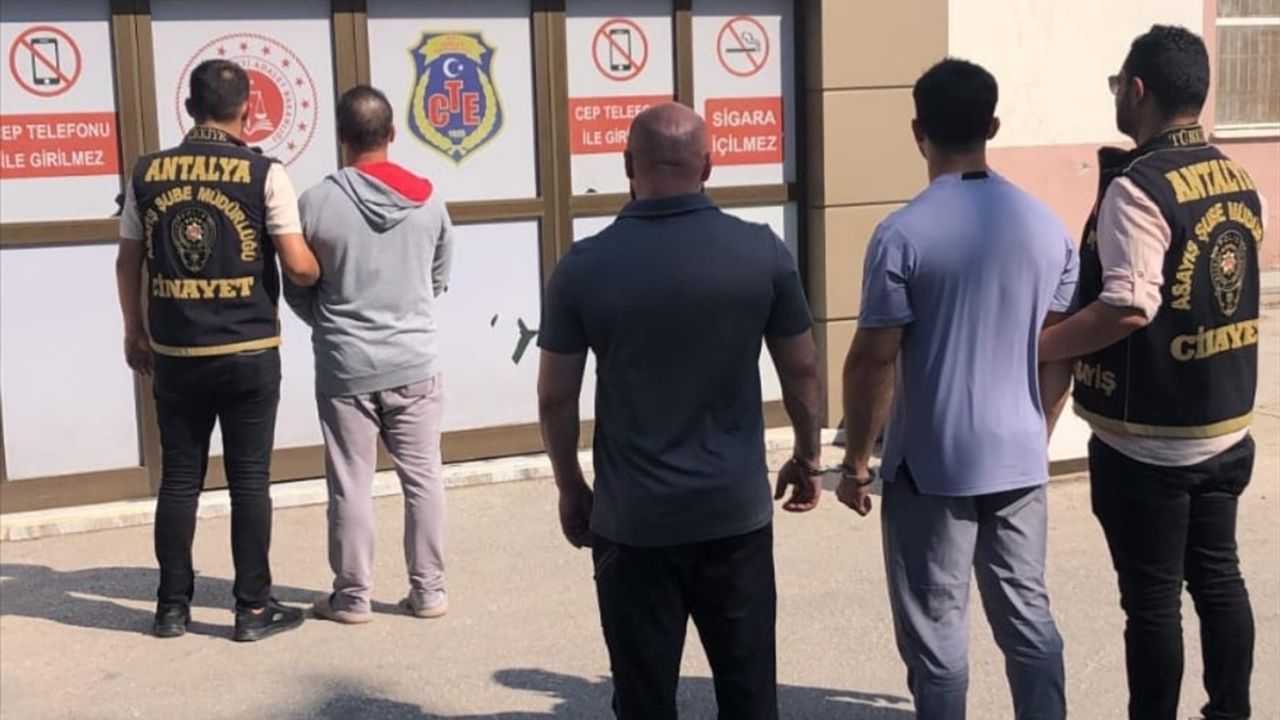 Antalya'da Yorgun Mermiden Ölüm: 3 Şüpheli Tutuklandı