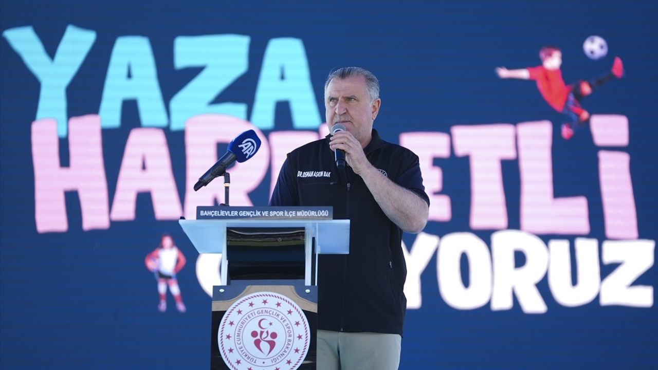 Bakan Bak'tan Spor Vurgusu: "Çocuklarımızı Kötü Alışkanlıklardan Koruyalım"