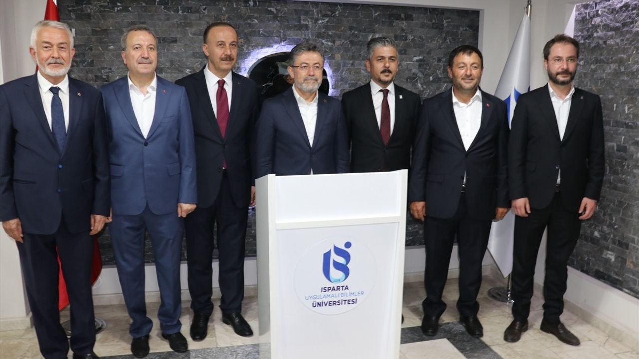 Bakan Yumaklı'nın Isparta Ziyareti