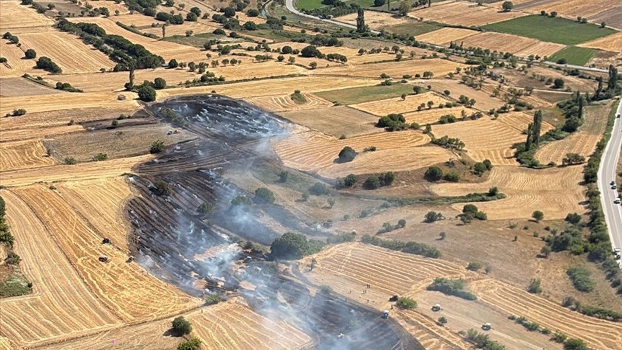 Balıkesir'deki Arazi Yangını Kontrol Altına Alındı