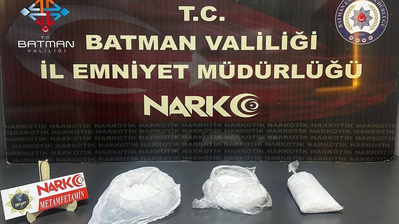 Batman'da Uyuşturucu Operasyonu: İki Şüpheli Tutuklandı