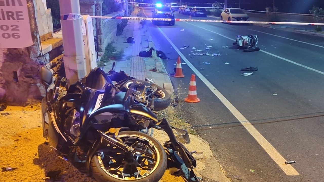 Bodrum'da Motosiklet Kazası: İki Ölü
