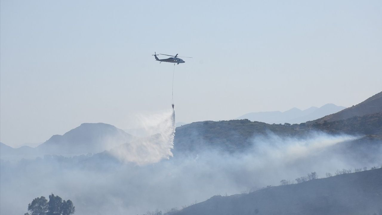 Bodrum'daki Yangın Kontrol Altına Alındı