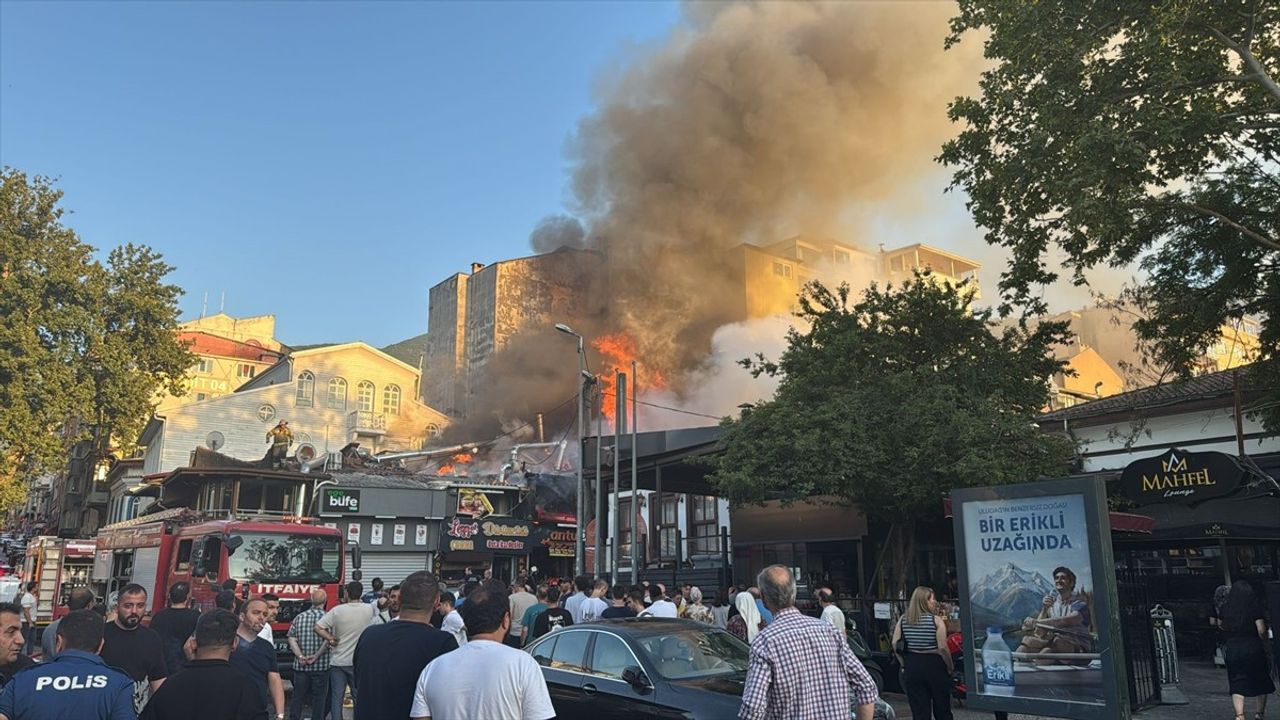 Bursa'da Lokantada Yangın