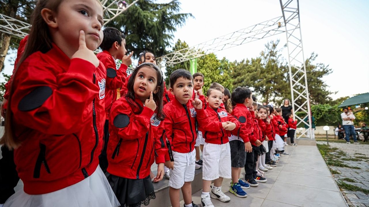 Bursa'daki Anaokulu Öğrencilerinden Savunma Sanayisine Klip