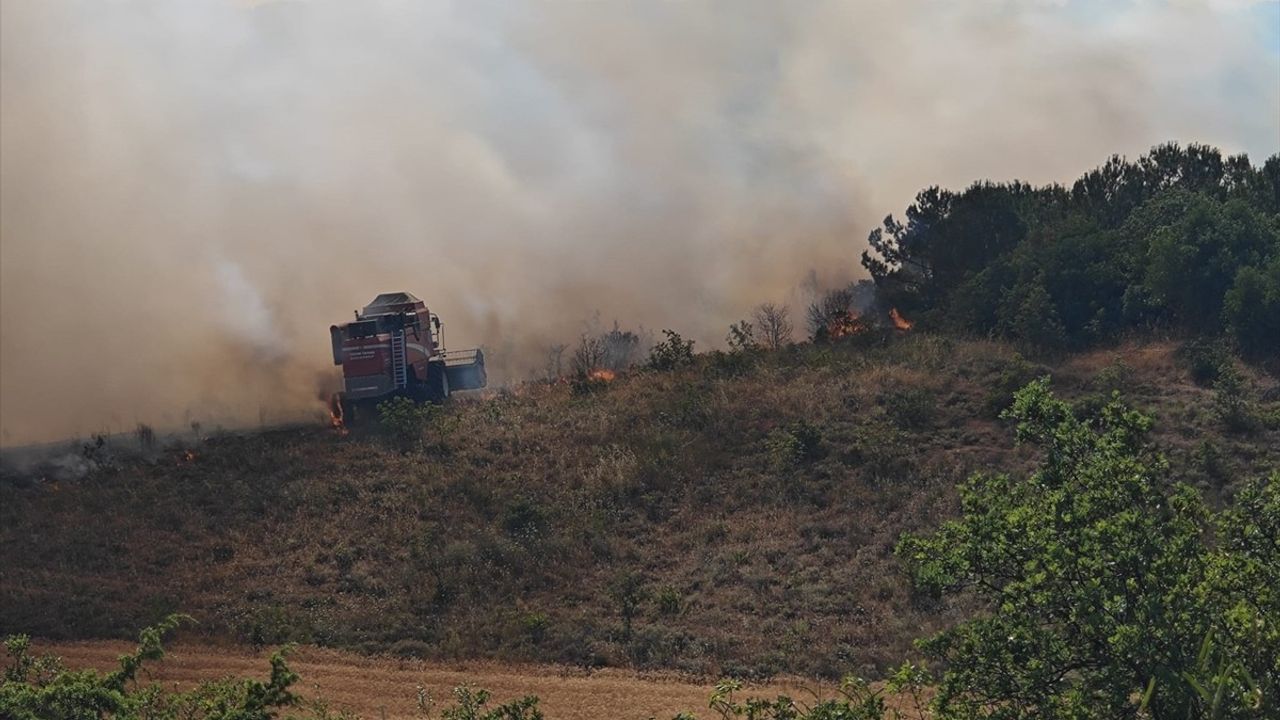 Bursa'daki Orman Yangınına Hızla Müdahale Ediliyor