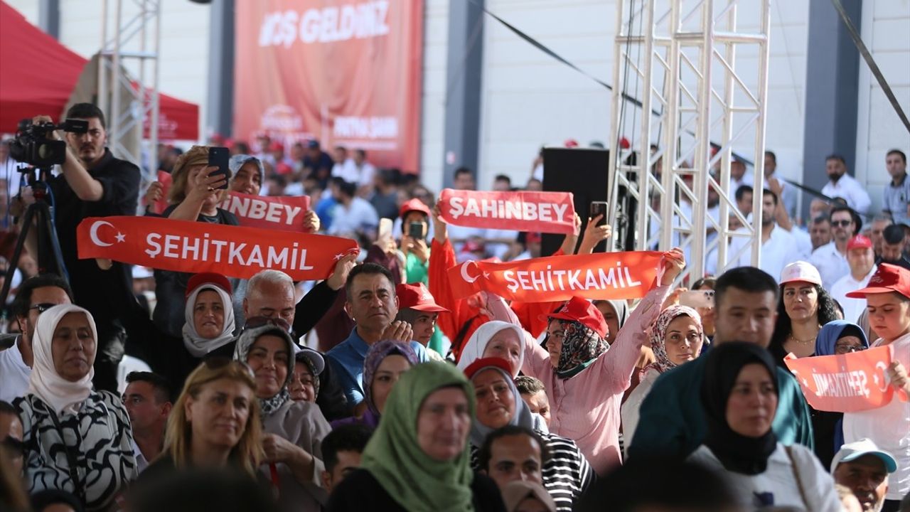 Cevdet Yılmaz Gaziantep'te Terörsüz Türkiye Vurgusu Yaptı