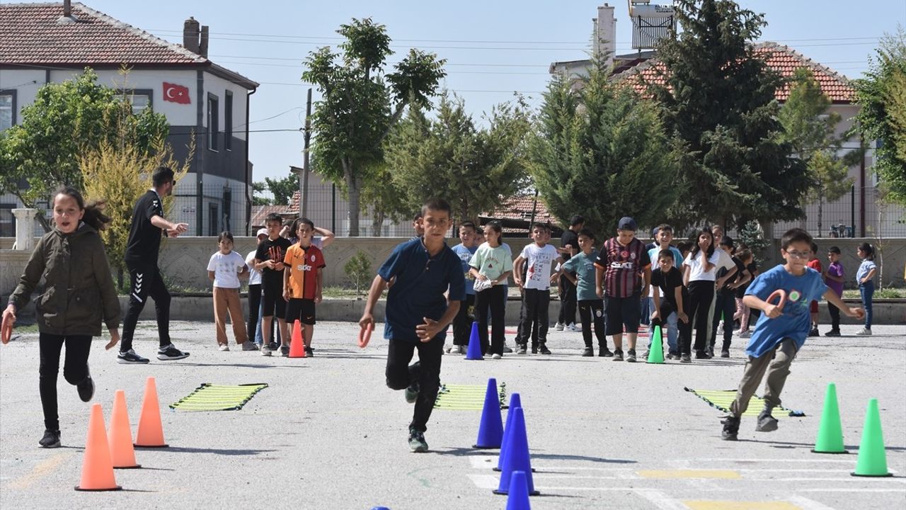 Çocukların Spor Yeteneği Oyunlarla Keşfediliyor