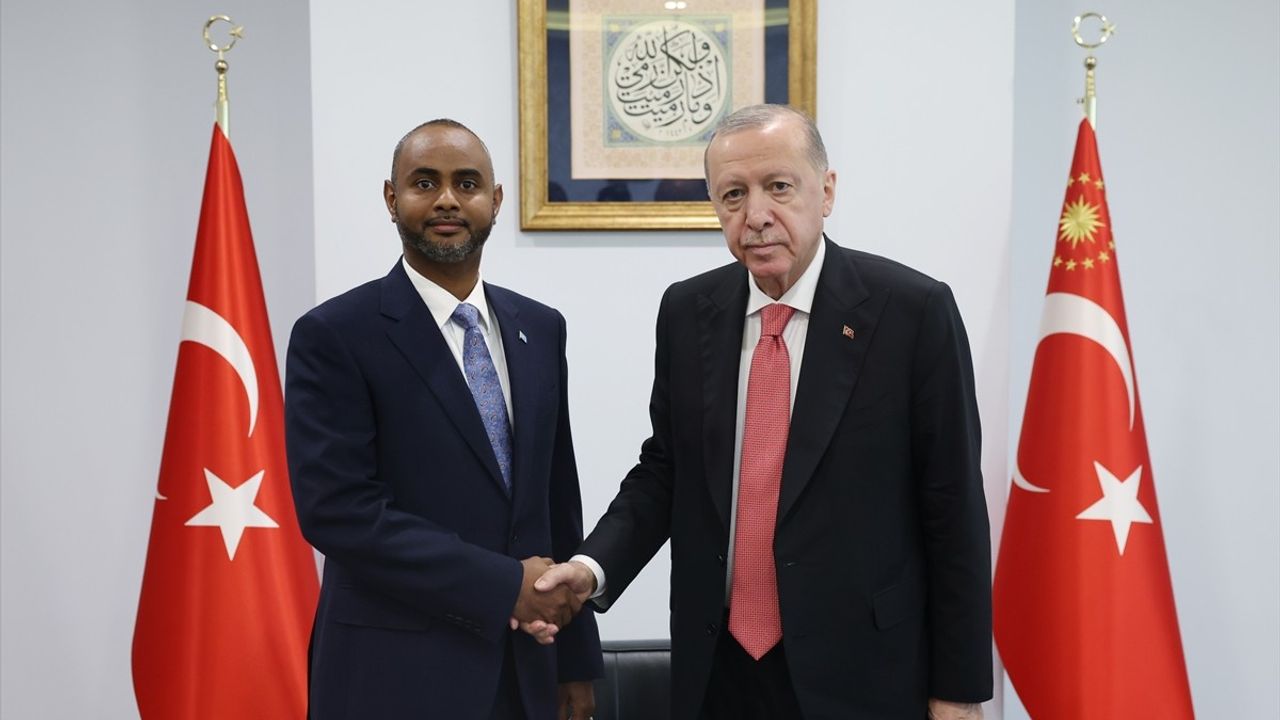 Cumhurbaşkanı Erdoğan, Somali Bakanı Nur'u Ağırladı