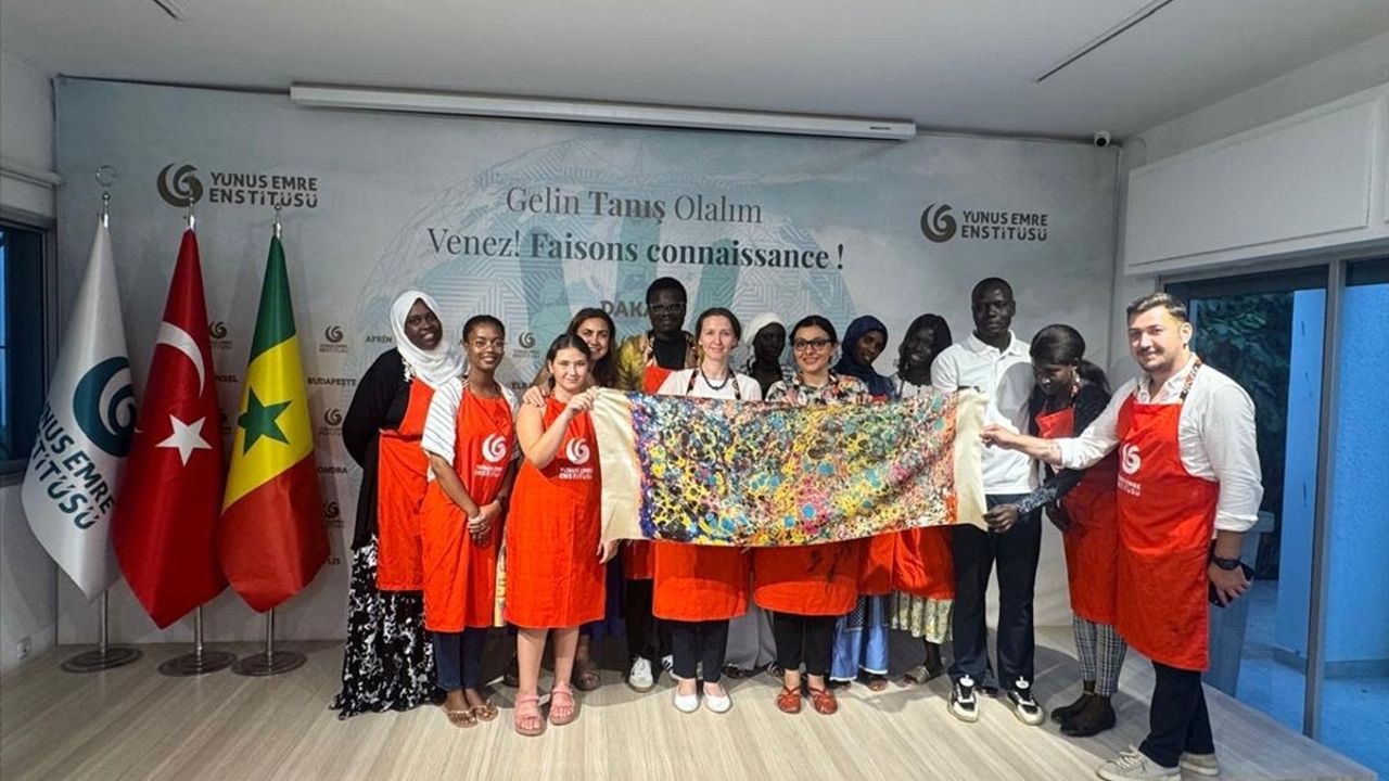 Dakar YEE'den Ebru Sanatına Yeni Bir Nefes