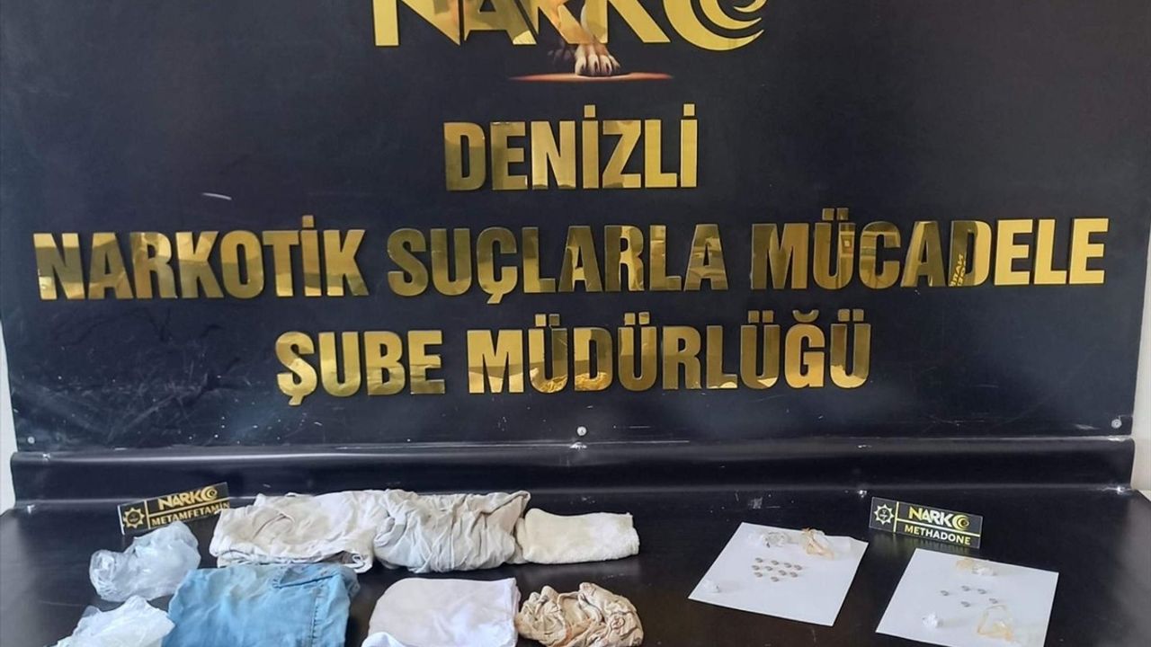 Denizli'de Uyuşturucu ile Yakalanan Yabancı Uyruklu Şüpheli Tutuklandı
