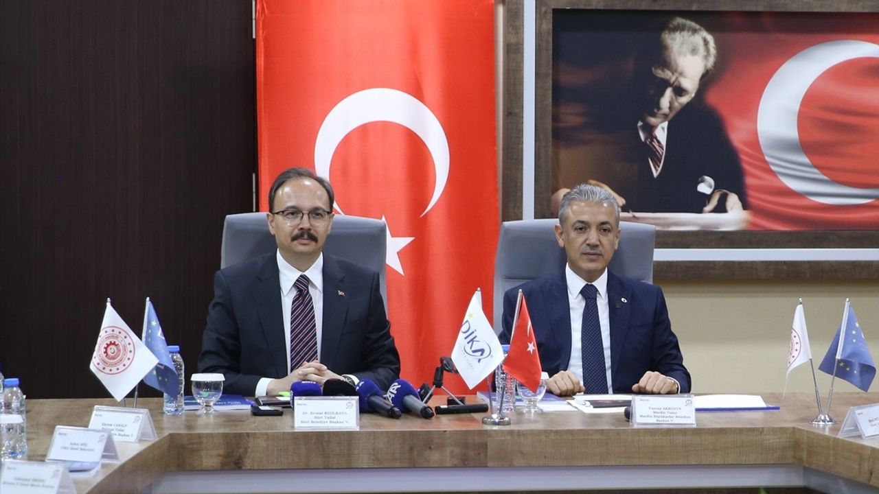 DİKA Yönetim Kurulu Toplantısı Siirt'te Yapıldı