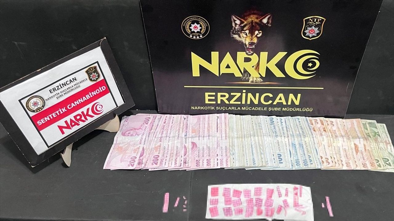 Erzincan'da Uyuşturucu Operasyonu: 4 Şüpheli Gözaltında