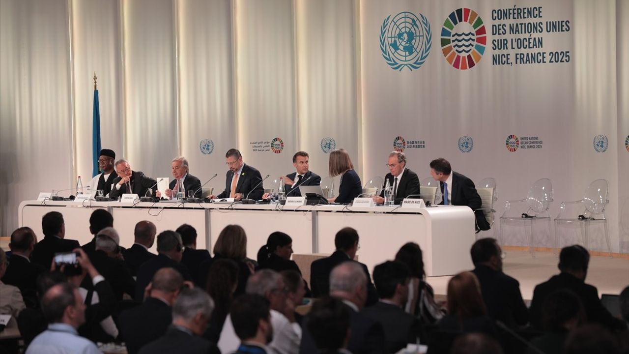 Fransa'da BM Okyanus Konferansı Başlıyor