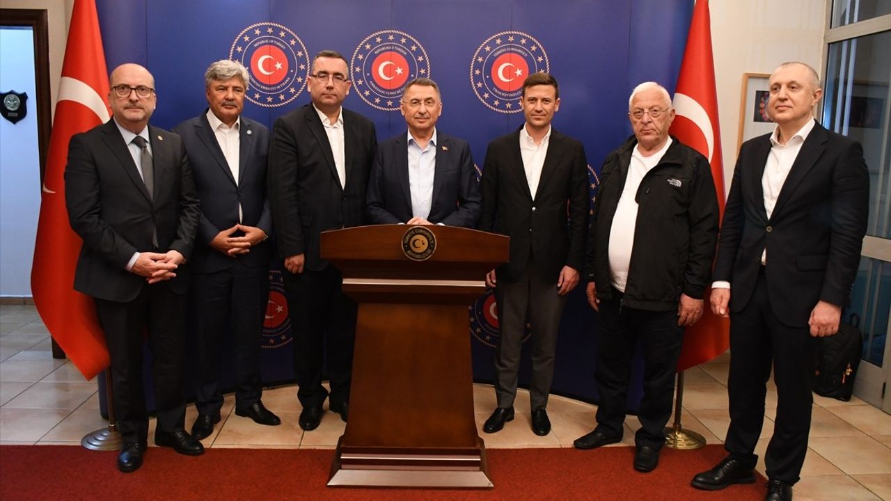 Fuat Oktay Arnavutluk'ta Temaslarda Bulundu