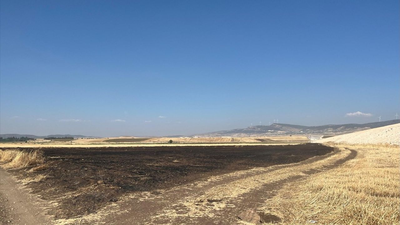 Gaziantep'te Anız Yangınına Cezası Uygulandı