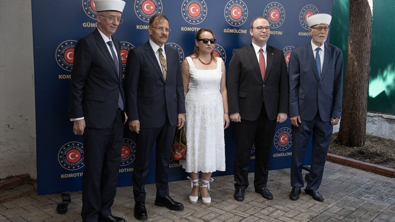 Gümülcine Başkonsolosluğunda Bayramlaşma Töreni
