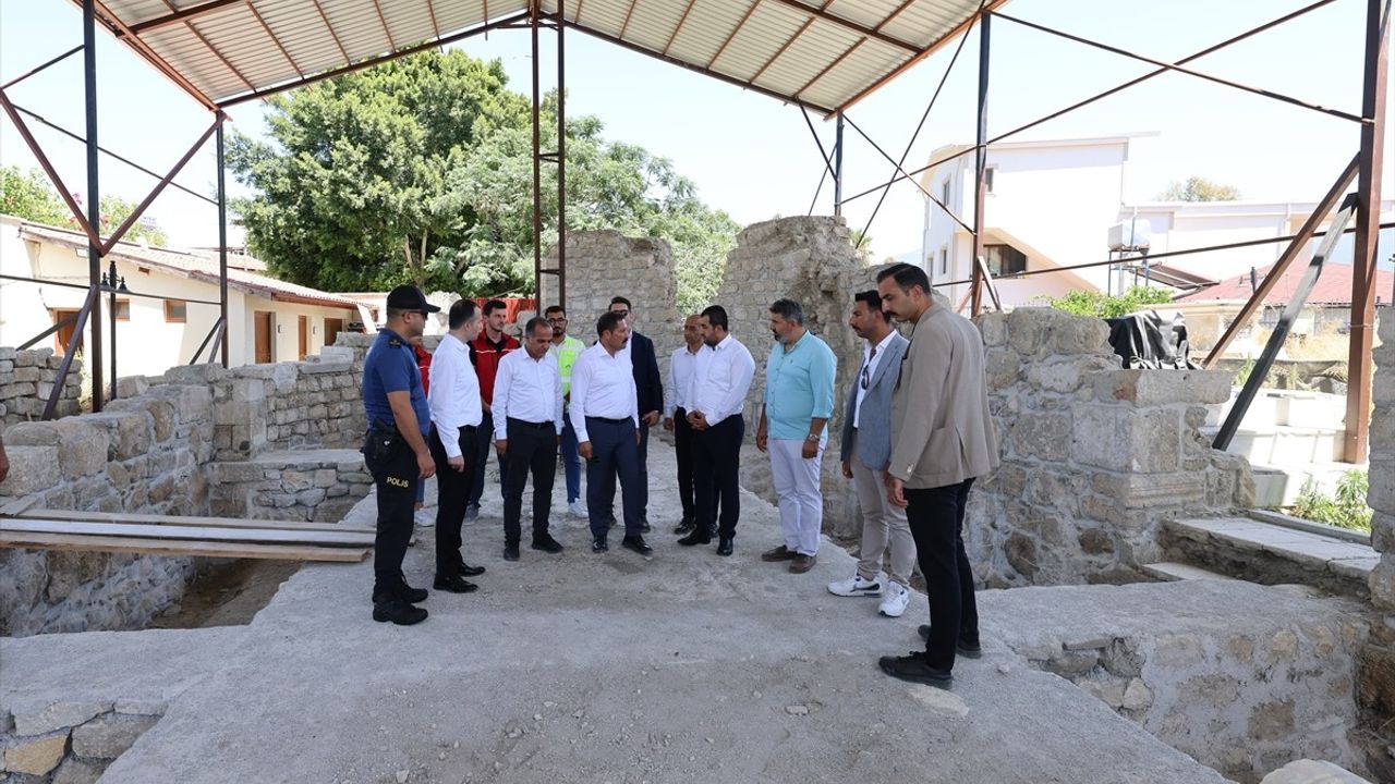 Hatay'daki Mar Yuhanna Kilisesi'nin Restorasyonu Devam Ediyor