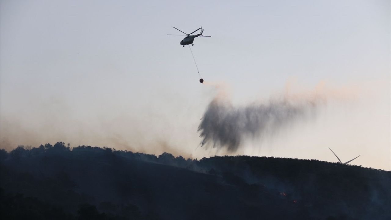 Hatay'daki Zeytinlik Yangını Kontrol Altına Alındı