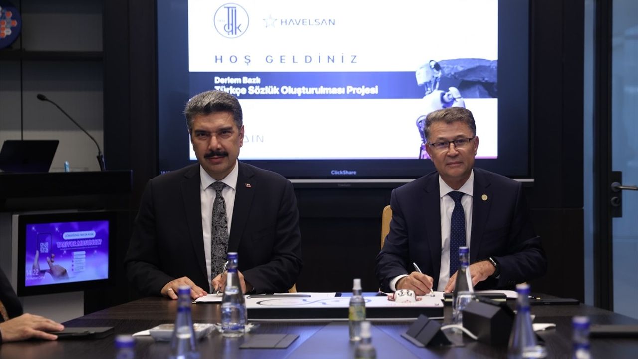 HAVELSAN ve TDK'dan Türkçe İçin Yenilikçi İşbirliği