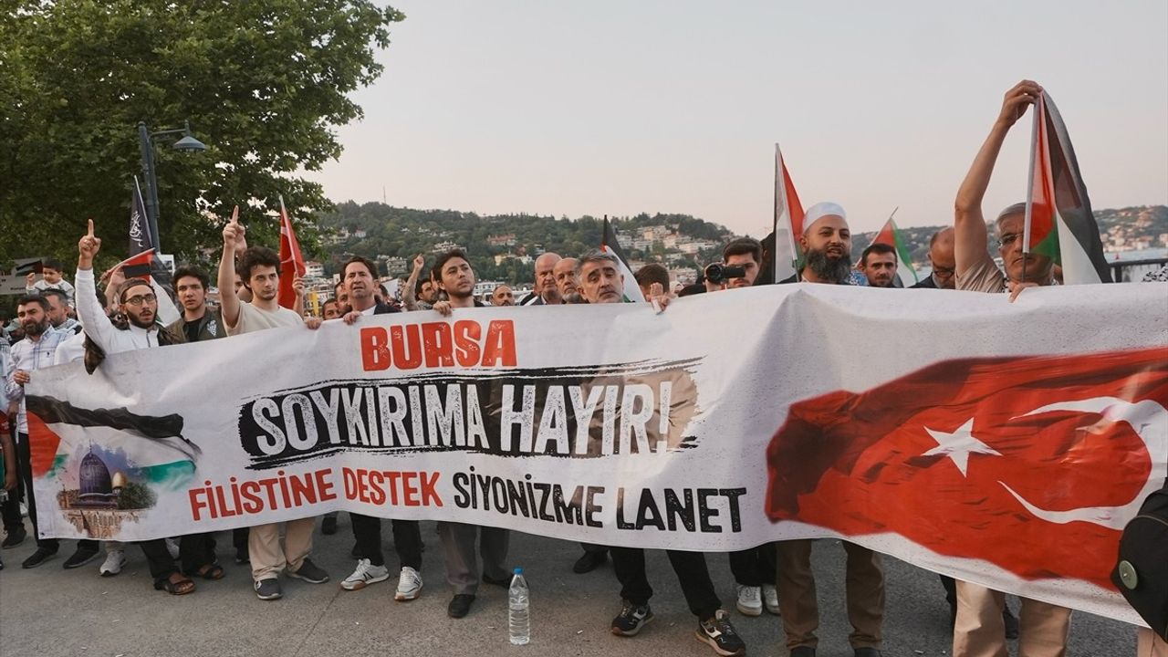 İstanbul'da Gazze İçin Nöbet Eylemi Tamamlandı