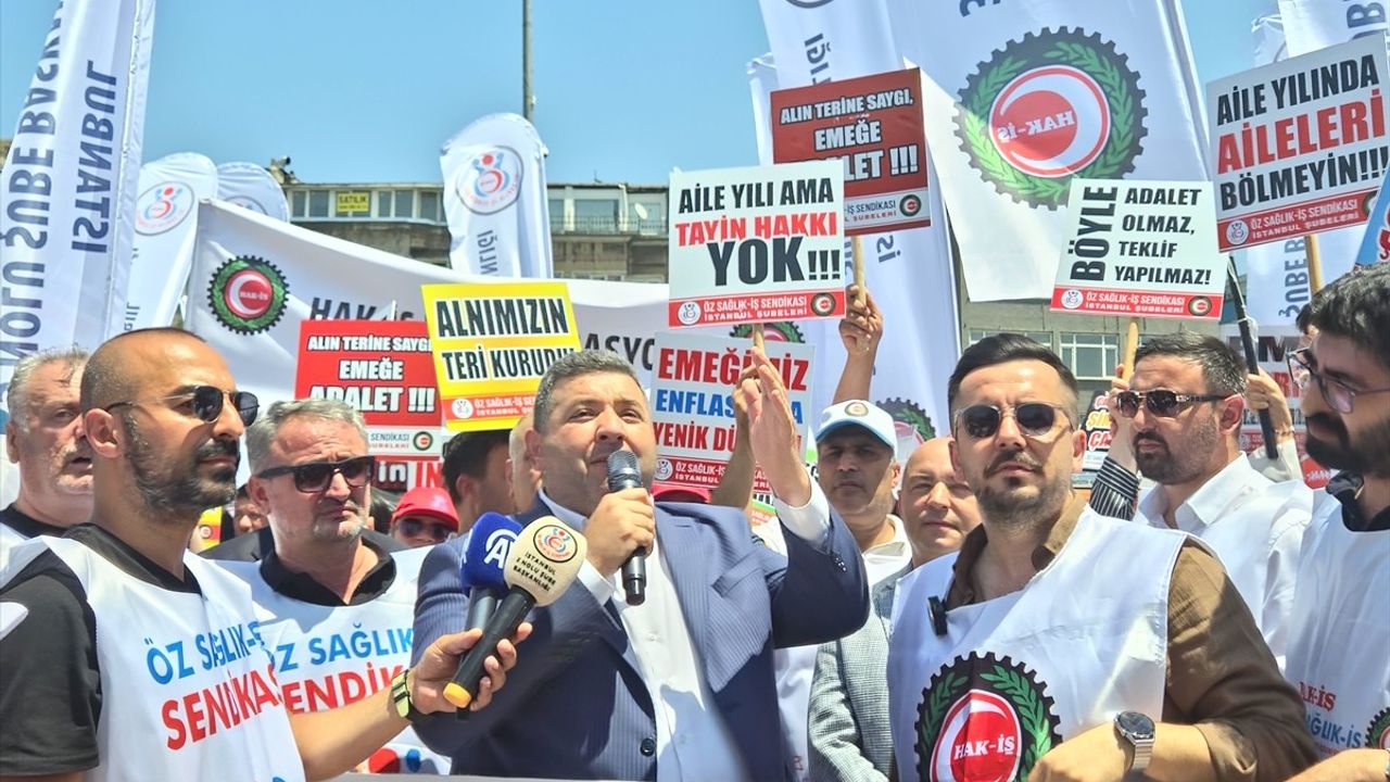 İstanbul'da HAK-İŞ'ten Kamu İşçileri için Acil Talepler