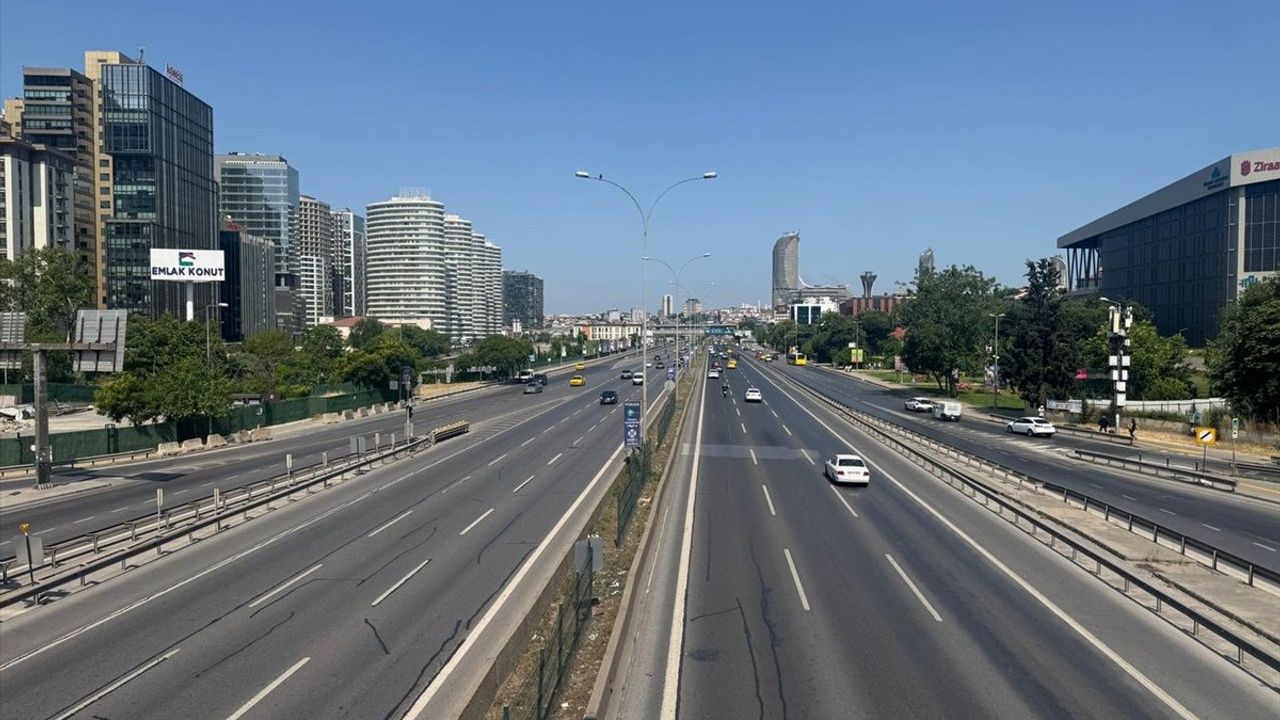 İstanbul'da Kurban Bayramı Trafigi