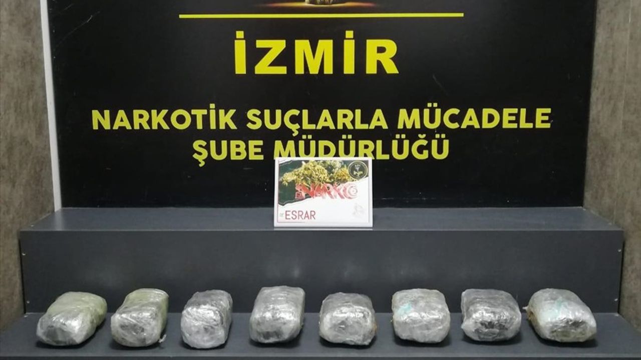 İzmir'de Uyuşturucu Operasyonu: 4 Şüpheli Tutuklandı