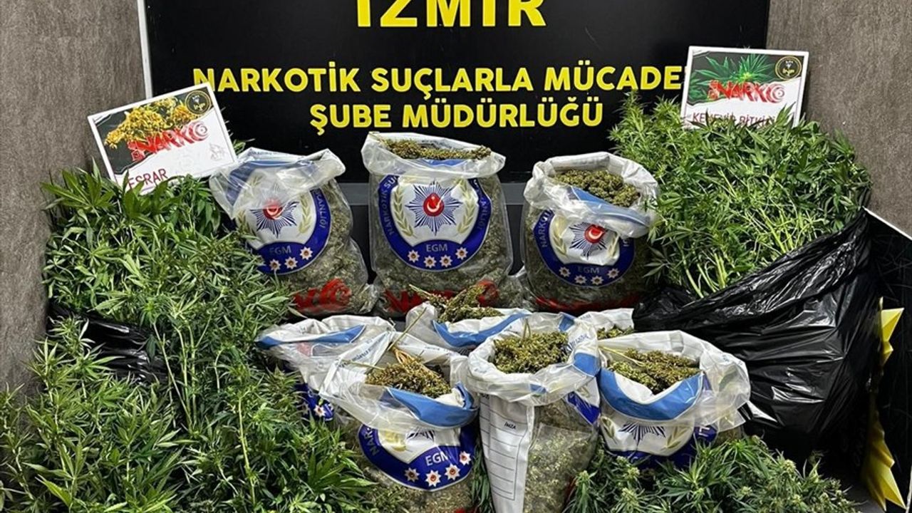 İzmir'de Uyuşturucu Operasyonunda 6 Kişi Tutuklandı