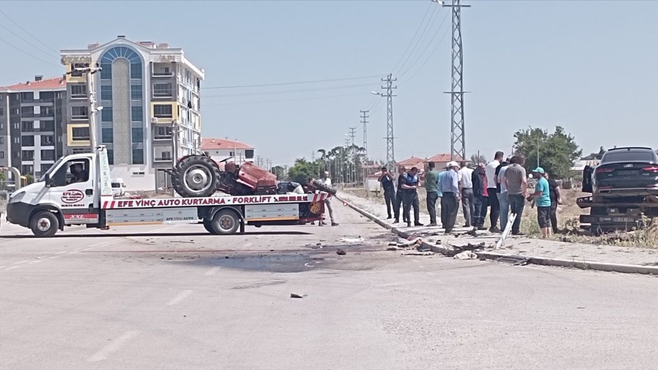 Karaman'da Feci Kaza: 1 Ölü