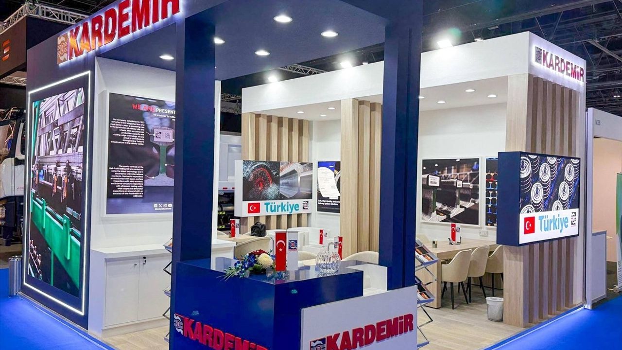 KARDEMİR, Orta Doğu'nun Önemli Demir Yolu Fuarına Katıldı