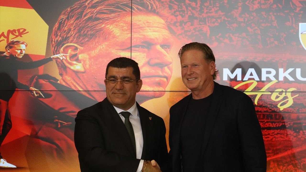 Kayserispor'da Markus Gisdol İmza Töreni