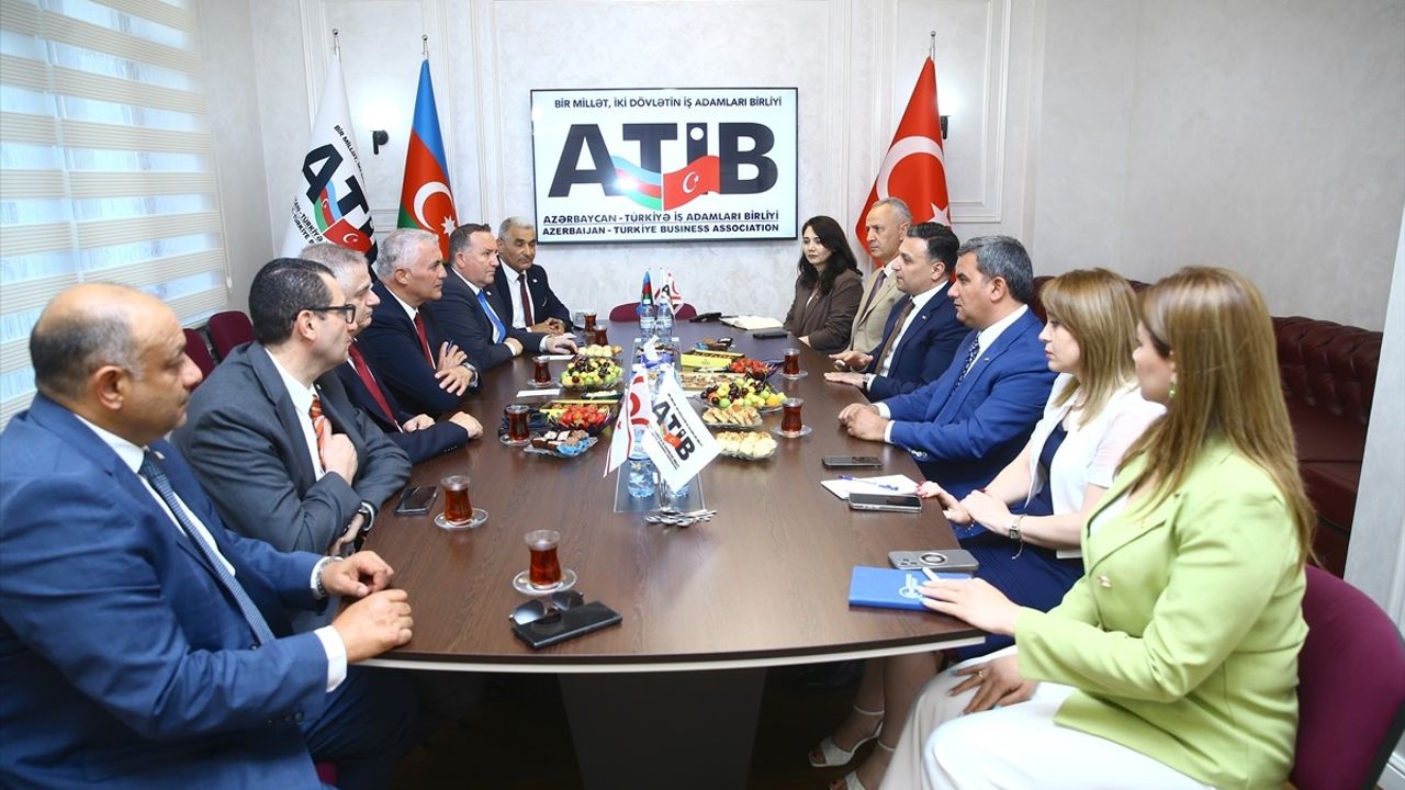 KKTC Ekonomi ve Enerji Bakanı Azerbaycan'da İş Dünyası ile Buluştu