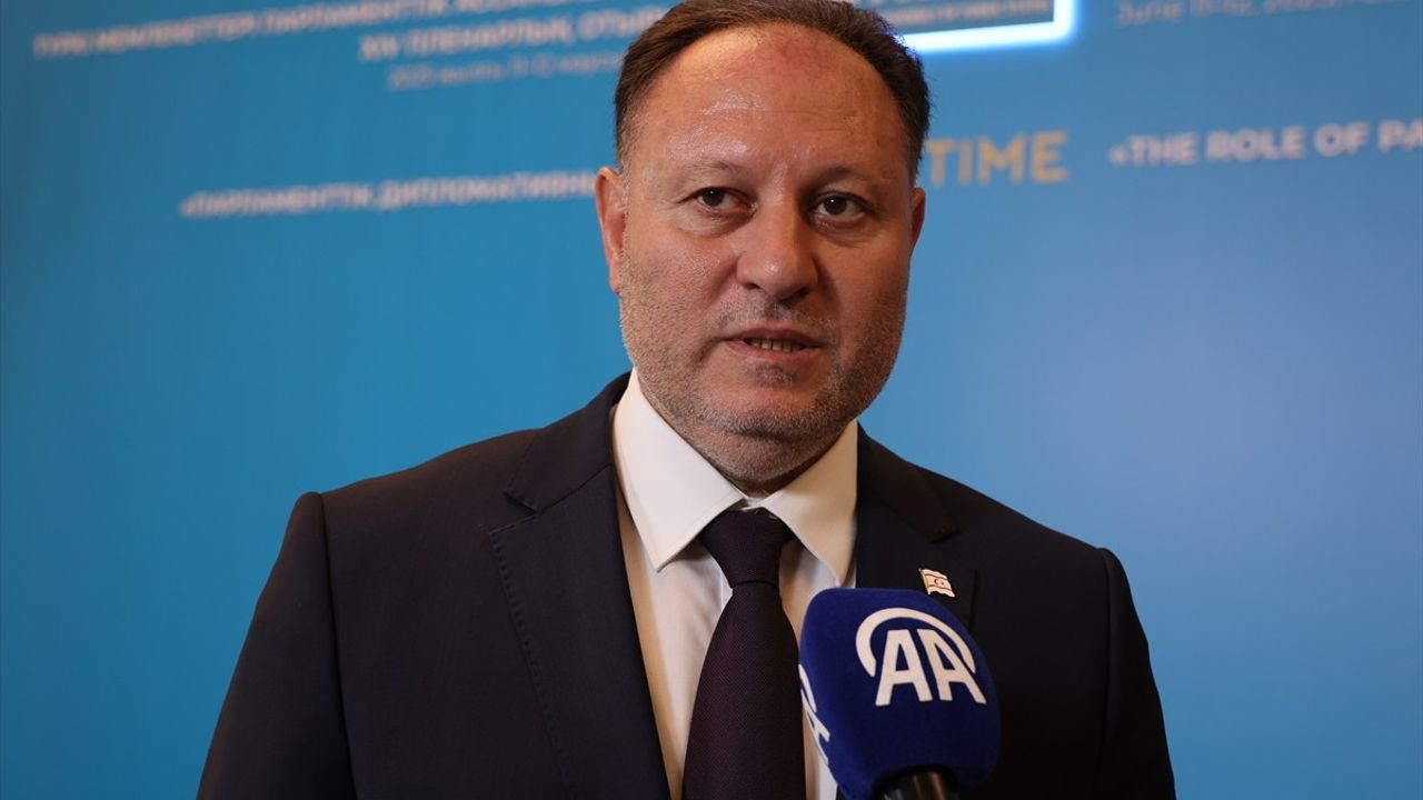 KKTC Meclis Başkanı Öztürkler'in Kazakistan Ziyareti