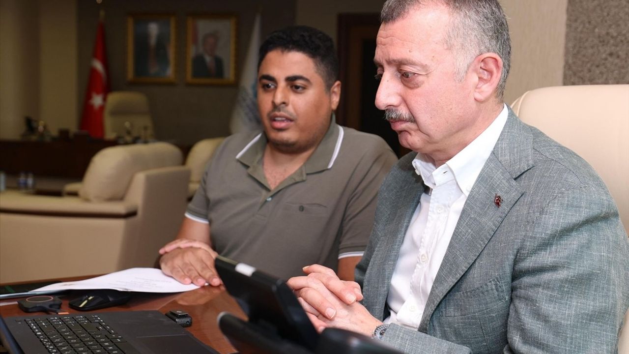 Kocaeli ve Gazze Arasında Kardeş Şehir Protokolü Görüşmesi